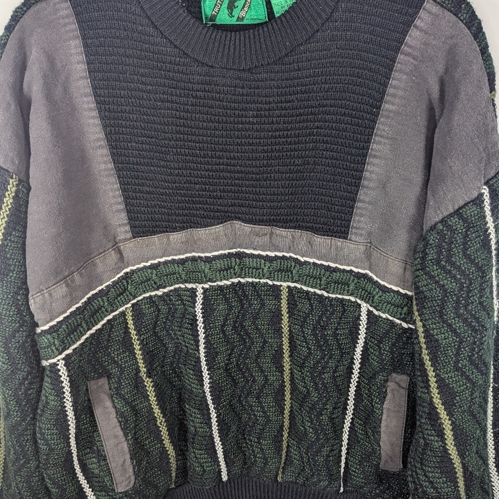 Trutus Biancarla Textured Color Block Striped Men… - image 2